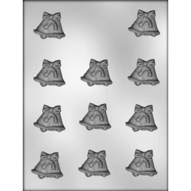 HAPPY ANNIVERSARY WITH BELLS CARD CHOCOLATE CANDY MOLD MOLDS PARTY FAVORS 